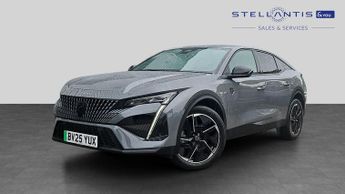 Peugeot 408 58kWh GT Fastback 5dr Electric Auto (210 ps)