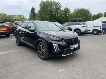 Peugeot 2008 50kWh GT SUV 5dr Electric Auto (7kW Charger) (136 ps)
