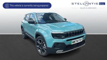 Jeep Avenger 54kWh e-Summit SUV 5dr Electric Auto (156 ps)
