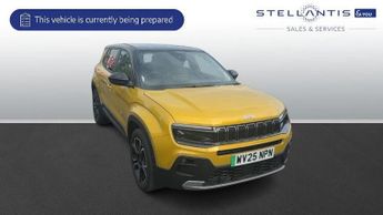 Jeep Avenger 54kWh e-Summit SUV 5dr Electric Auto (156 ps)