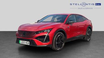 Peugeot 408 58kWh GT Fastback 5dr Electric Auto (210 ps)