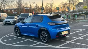 Peugeot 208 50kWh GT Premium Hatchback 5dr Electric Auto (7kW Charger) (136 