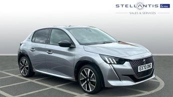 Peugeot 208 50kWh GT Line Hatchback 5dr Electric Auto (136 ps)