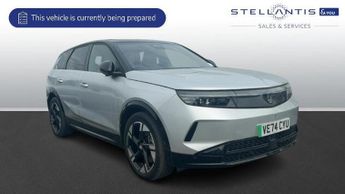 Vauxhall Grandland Electric 73kWh Ultimate SUV 5dr Electric Auto (213 ps)
