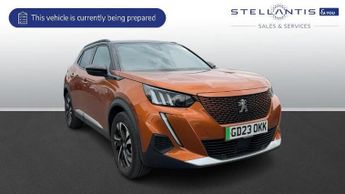 Peugeot 2008 50kWh GT SUV 5dr Electric Auto (7kW Charger) (136 ps)