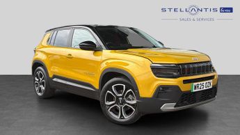 Jeep Avenger 54kWh e-Summit SUV 5dr Electric Auto (156 ps)