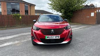 Peugeot 2008 50kWh GT SUV 5dr Electric Auto (7kW Charger) (136 ps)