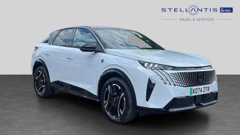 Peugeot 3008 73kWh GT SUV 5dr Electric Auto (210 ps)