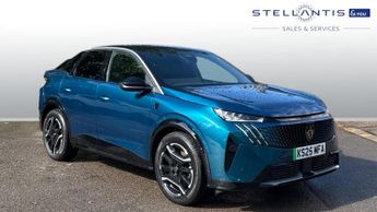 Peugeot 3008 73kWh GT SUV 5dr Electric Auto (210 ps)