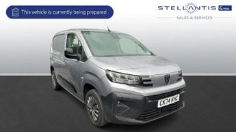Peugeot Partner 1.5 BlueHDi 1000 Asphalt Standard Panel Van 5dr Diesel EAT8 SWB 