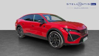 Peugeot 408 58kWh GT Fastback 5dr Electric Auto (210 ps)