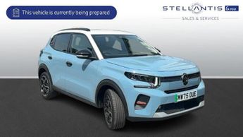 Citroen C3 Standard Range 44kWh MAX Hatchback 5dr Electric Auto (7.4kW Char