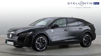 Peugeot 408 58kWh GT Fastback 5dr Electric Auto (210 ps)