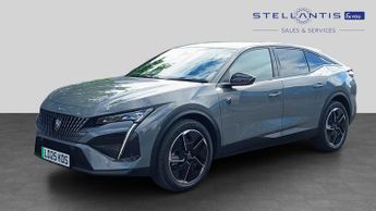 Peugeot 408 58kWh GT Fastback 5dr Electric Auto (210 ps)