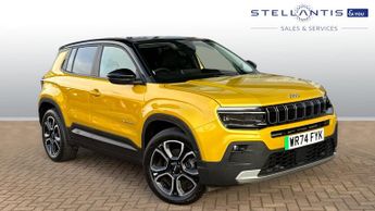 Jeep Avenger 54kWh Summit SUV 5dr Electric Auto (156 ps)