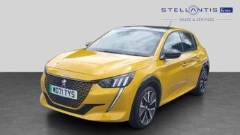 Peugeot 208 50kWh GT Premium Hatchback 5dr Electric Auto (136 ps)