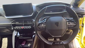 Peugeot 208 51kWh GT Hatchback 5dr Electric Auto (7.4kW Charger) (156 ps)