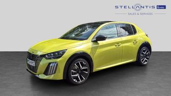 Peugeot 208 51kWh GT Hatchback 5dr Electric Auto (7.4kW Charger) (156 ps)