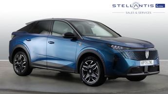 Peugeot 3008 1.2 GT SUV 5dr Petrol Hybrid e-DSC6 Euro 6 (s/s) (145 ps)