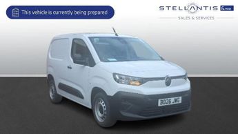 Citroen Berlingo 1.5 BlueHDi 1000 Enterprise Plus M Panel Van 5dr Diesel Manual S