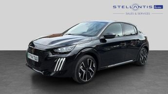 Peugeot 208 51kWh GT Hatchback 5dr Electric Auto (7.4kW Charger) (156 ps)