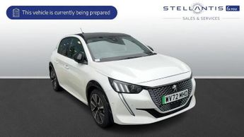 Peugeot 208 50kWh GT Hatchback 5dr Electric Auto (7kW Charger) (136 ps)