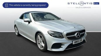 Mercedes E Class 2.0 E220d AMG Line Cabriolet 2dr Diesel G-Tronic+ Euro 6 (s/s) (