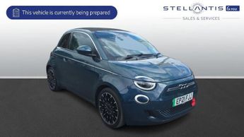 Fiat 500 42kWh La Prima Convertible 2dr Electric Auto (118 ps)