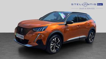 Peugeot 2008 50kWh GT SUV 5dr Electric Auto (7kW Charger) (136 ps)