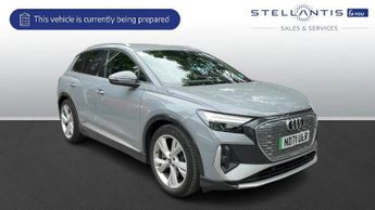 Audi Q4 Tron 40 S line SUV 5dr Electric Auto 82kWh (204 ps)