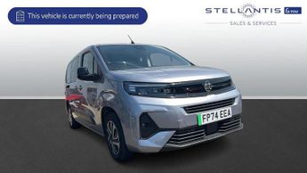 Vauxhall Combo 52kWh Design XL MPV 5dr Electric Auto (11kW Charger) (136 ps)