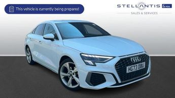 Audi A3 1.0 TFSI 30 S line Saloon 4dr Petrol Manual Euro 6 (s/s) (110 ps