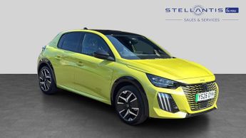 Peugeot 208 50kWh GT Hatchback 5dr Electric Auto (7.4kW Charger) (136 ps)
