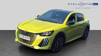 Peugeot 208 50kWh GT Hatchback 5dr Electric Auto (7.4kW Charger) (136 ps)