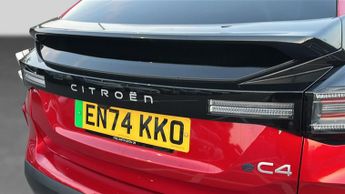 Citroen C4 Extended Range 54kWh MAX Hatchback 5dr Electric Auto (7.4kW Char