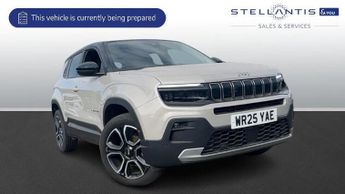 Jeep Avenger 1.2 Summit SUV 5dr Petrol Manual Euro 6 (s/s) (100 ps)