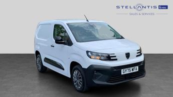 Peugeot Partner 1.5 BlueHDi 1000 Asphalt Standard Panel Van 5dr Diesel EAT8 SWB 