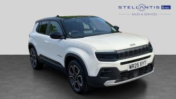 Jeep Avenger 1.2 Summit SUV 5dr Petrol Manual Euro 6 (s/s) (100 ps)