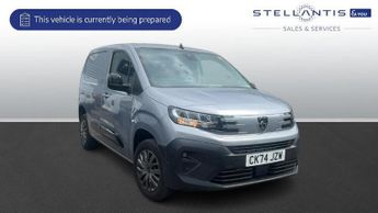 Peugeot Partner 1.5 BlueHDi 1000 Asphalt Standard Panel Van 5dr Diesel EAT8 SWB 