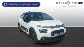 Citroen C3 1.2 PureTech Sense Hatchback 5dr Petrol Manual Euro 6 (s/s) (83 