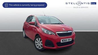 Peugeot 108 1.0 Active Hatchback 5dr Petrol Manual Euro 6 (72 ps)
