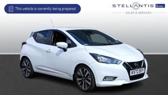 Nissan Micra 1.0 IG-T Tekna Hatchback 5dr Petrol XTRON Euro 6 (s/s) (92 ps)