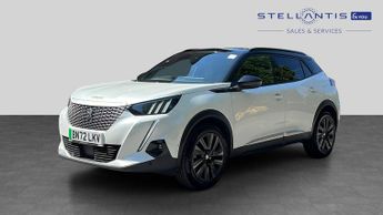 Peugeot 2008 50kWh GT Premium SUV 5dr Electric Auto (7kW Charger) (136 ps)