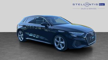 Audi A3 1.0 TFSI 30 S line Sportback 5dr Petrol Manual Euro 6 (s/s) (110