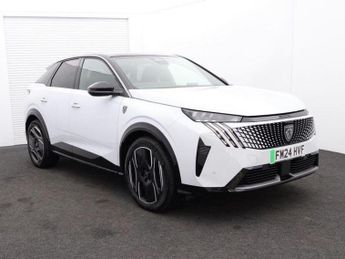 Peugeot 3008 73kWh GT SUV 5dr Electric Auto (11kW Charger) (210 ps)