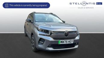 Citroen C3 Standard Range 44kWh MAX Hatchback 5dr Electric Auto (11kW Charg