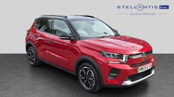 Citroen C3 Standard Range 44kWh MAX Hatchback 5dr Electric Auto (11kW Charg
