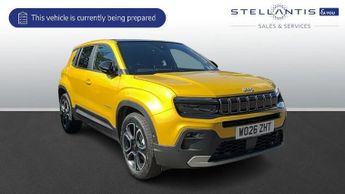 Jeep Avenger 1.2 Summit SUV 5dr Petrol Manual Euro 6 (s/s) (100 ps)