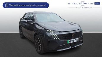 Peugeot 3008 73kWh GT SUV 5dr Electric Auto (11kW Charger) (210 ps)