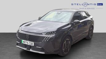 Peugeot 3008 73kWh GT SUV 5dr Electric Auto (11kW Charger) (210 ps)